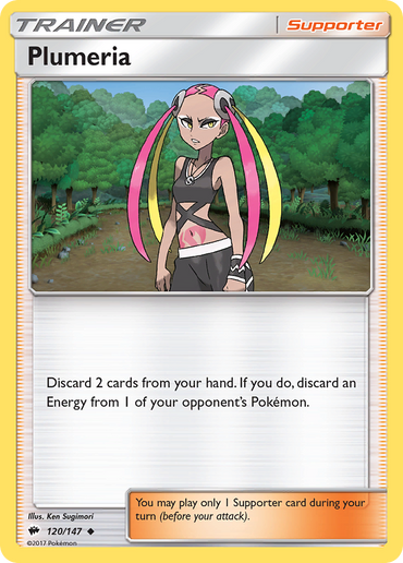 Plumeria (120/147) [Sun &amp; Moon: Burning Shadows] 