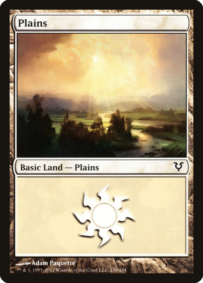 Plains (230) [Avacyn Restored] 