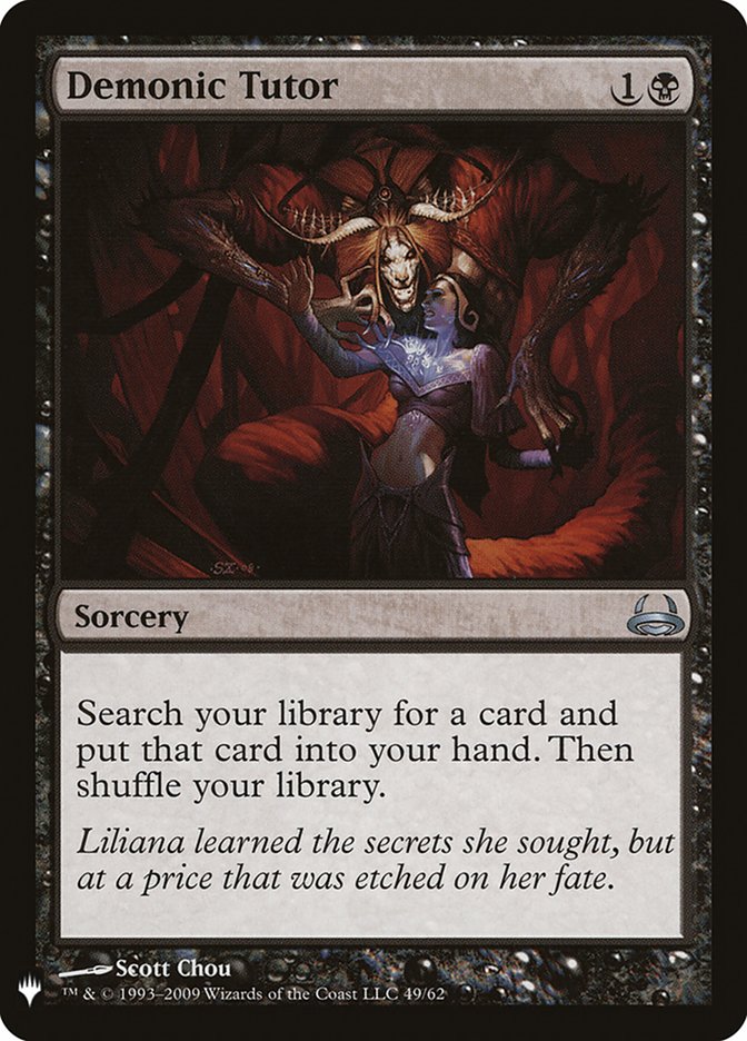 Demonic Tutor [Mystery Booster] 