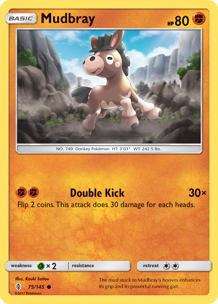 Mudbray (75/145) [Sun & Moon: Guardians Rising] 