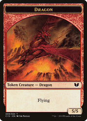 Dragon // Dragon Double-Sided Token [Order 2015 Tokens] 