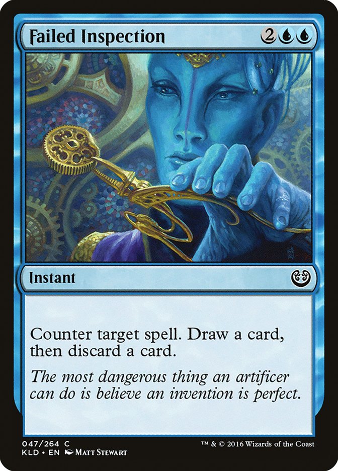 Failed Inspection [Kaladesh] 