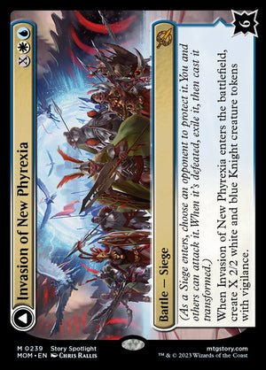 Invasion of New Phyrexia // Teferi Akosa of Zhalfir [March of the Machine] 