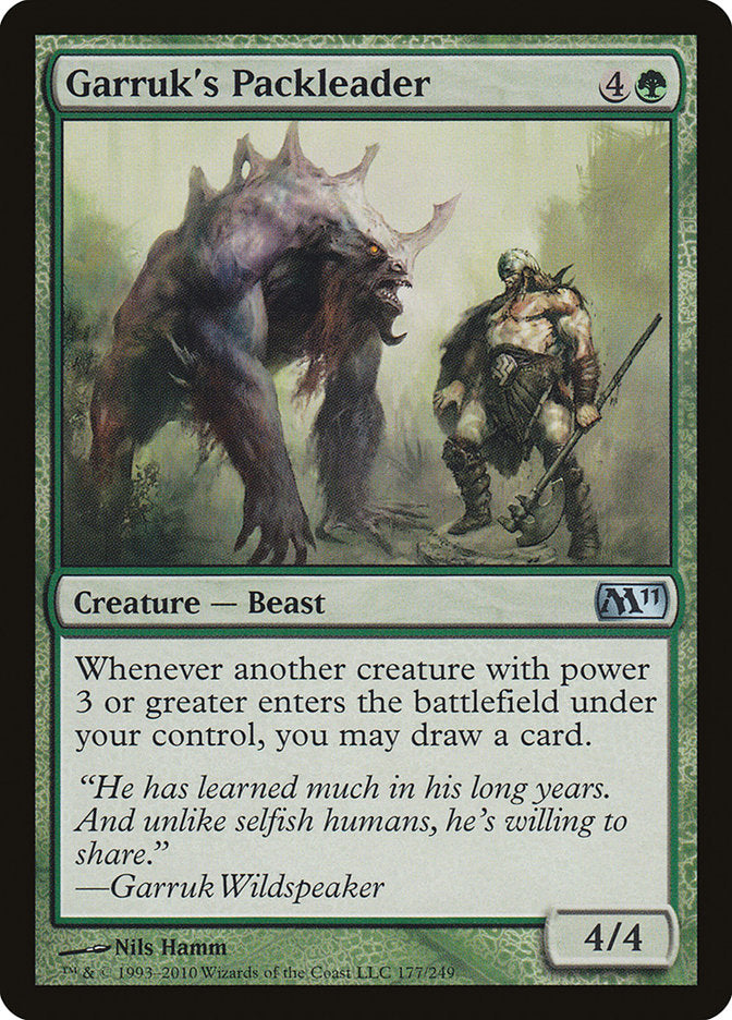 Garruk's Packleader [Magic 2011] 