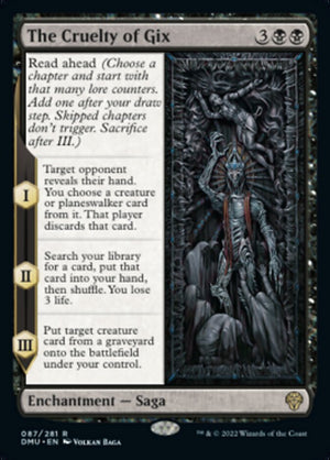 The Cruelty of Gix [Dominaria United] 