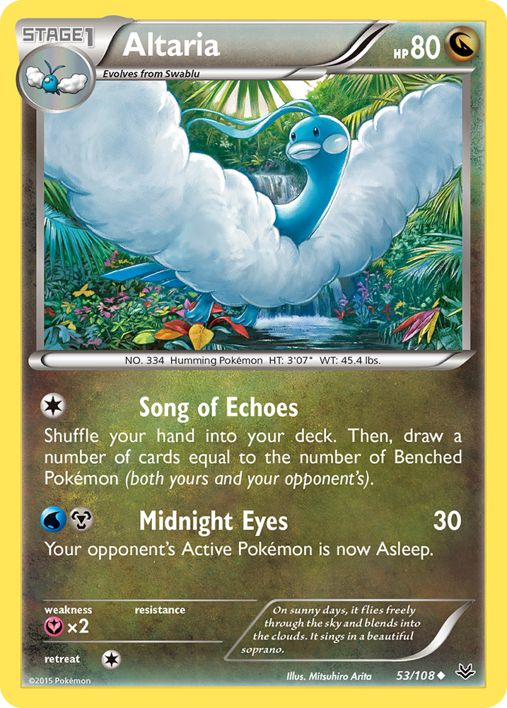 Altaria (53/108) [XY: Roaring Skies] 