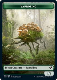 Saproling // Treasure Double-Sided Token [Order 2020 Tokens] 