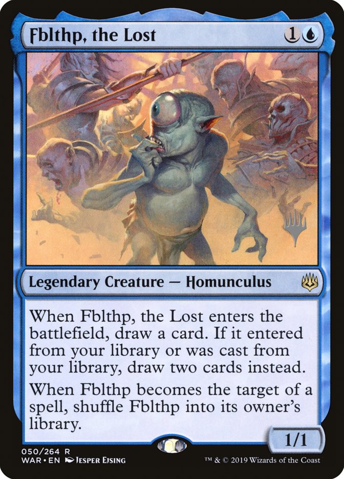 Fblthp, the Lost (Promo Pack) [War of the Spark Promos] 