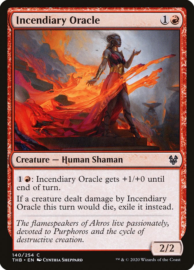 Incendiary Oracle [Theros Beyond Death] 