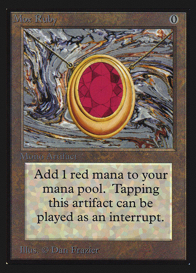 Mox Ruby [International Collectors' Edition] 