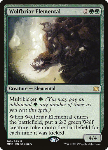 Wolfbriar Elemental [Modern Masters 2015] 