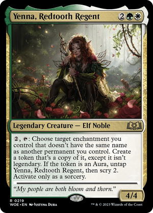 Yenna, Redtooth Regent [Wilds of Eldraine] 