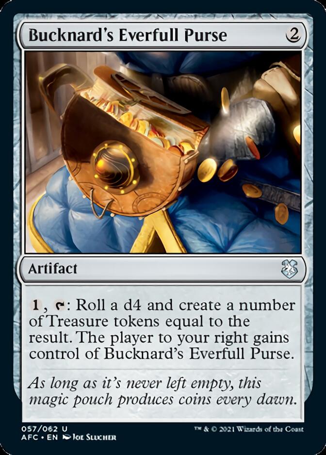 Bucknard's Everfull Purse [Dungeons &amp; Dragons: Adventures in the Forgotten Realms Commander] 