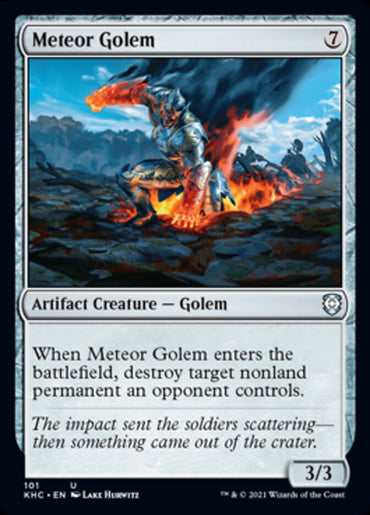 Meteor Golem [Kaldheim Commander] 