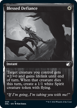 Blessed Defiance [Innistrad: Double Feature] 