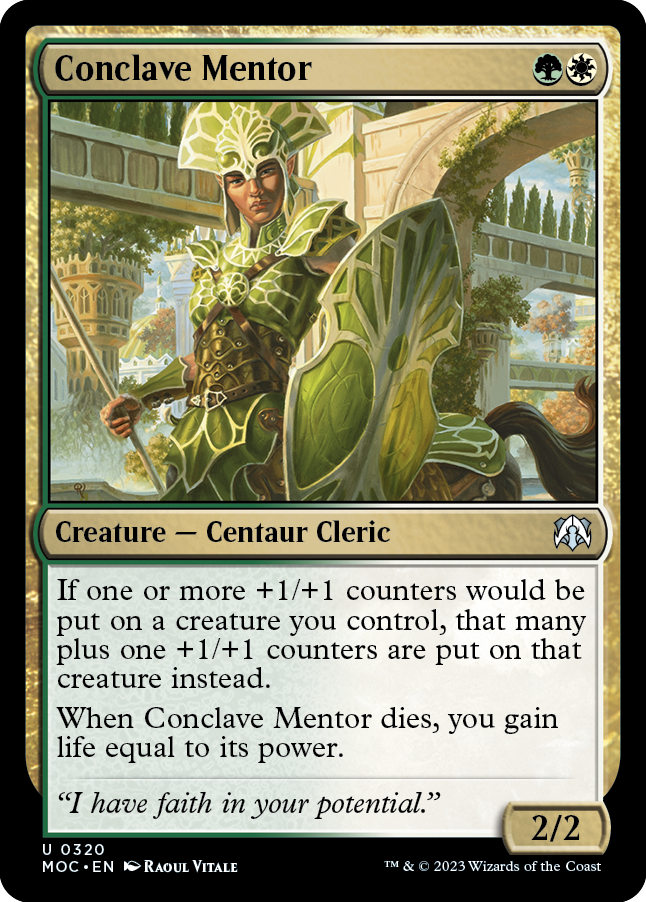 Conclave Mentor [March of the Machine Commander] 