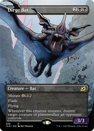 Dirge Bat (Showcase) [Ikoria: Lair of Behemoths] 