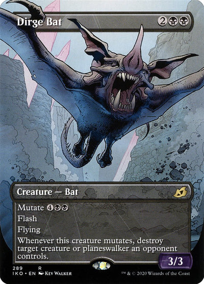 Dirge Bat (Showcase) [Ikoria: Lair of Behemoths] 