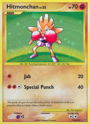 Hitmonchan (129/127) [Platinum: Base Set] 