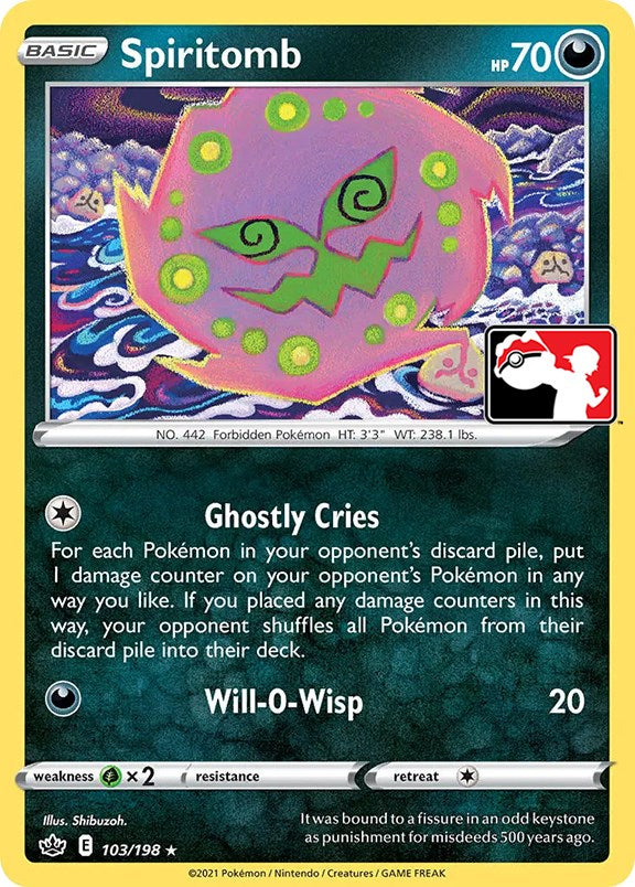 Spiritomb (103/198) [Prize Pack Series One] 