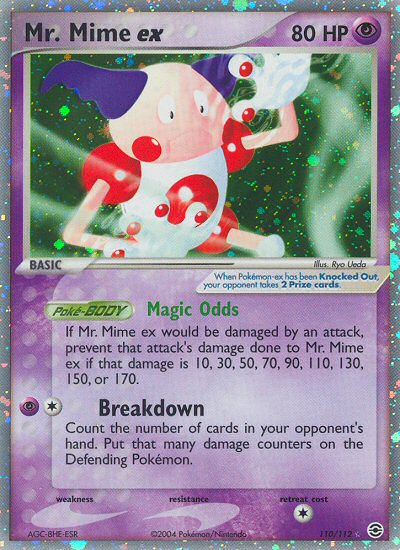 Mr. Mime ex (110/112) [EX: FireRed &amp; LeafGreen] 