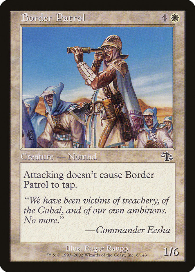 Border Patrol [Judgment] 