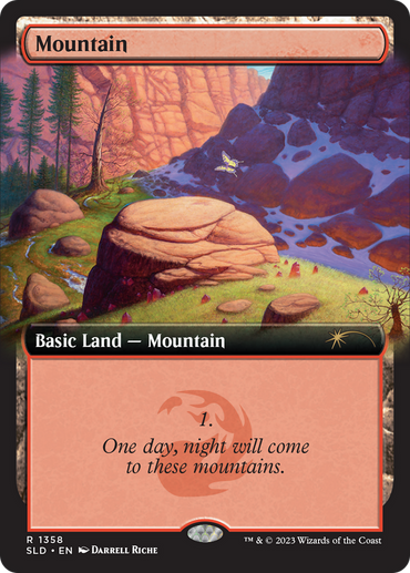 Mountain (1358) [Secret Lair Drop Series] 