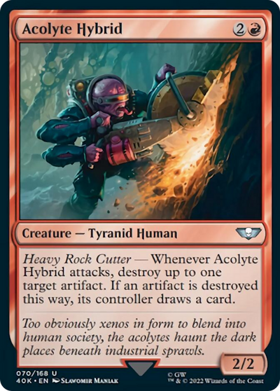 Hybrid Acolyte (Surge Foil) [Warhammer 40,000] 