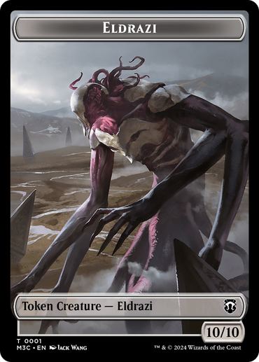 Eldrazi // Spirit Double-Sided Token [Modern Horizons 3 Commander Tokens] 