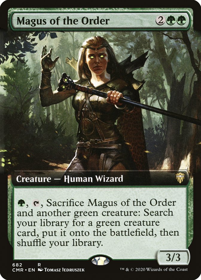 Magus of the Order (Extended Art) [Commander Legends] 