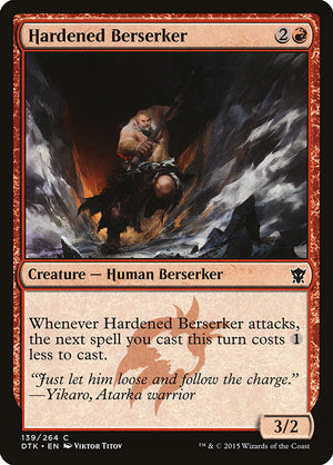 Hardened Berserker [Dragons of Tarkir] 