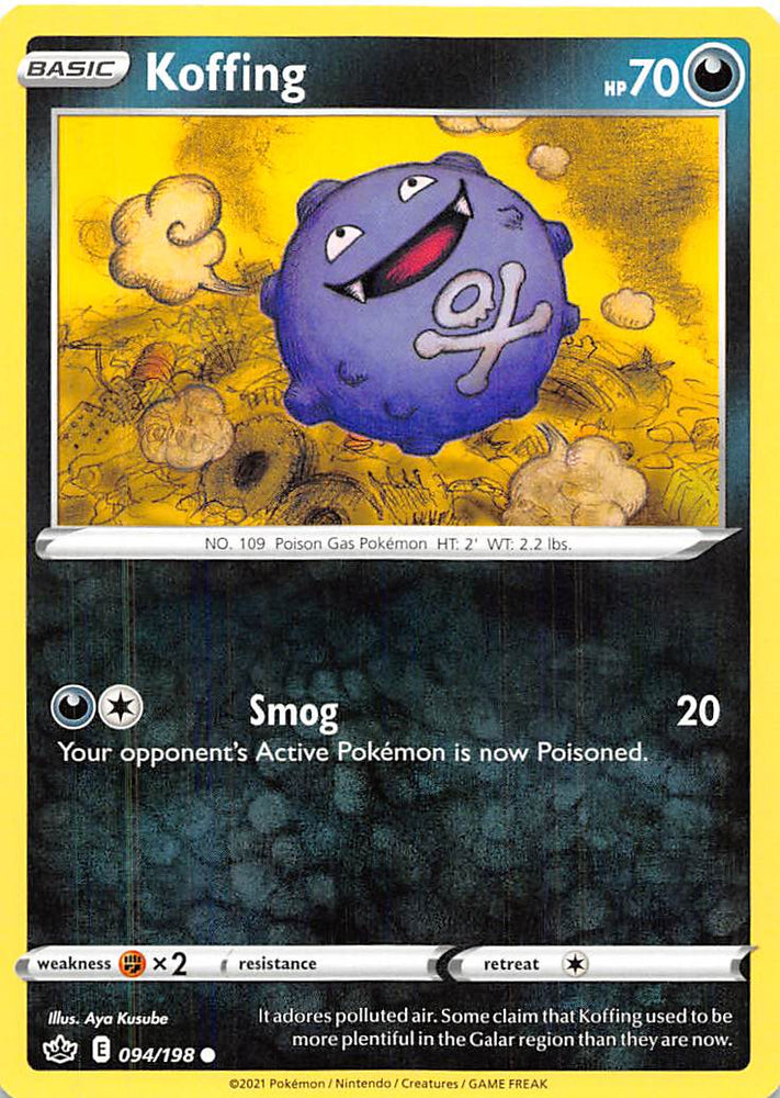 Koffing (094/198) [Sword &amp; Shield: Chilling Reign] 