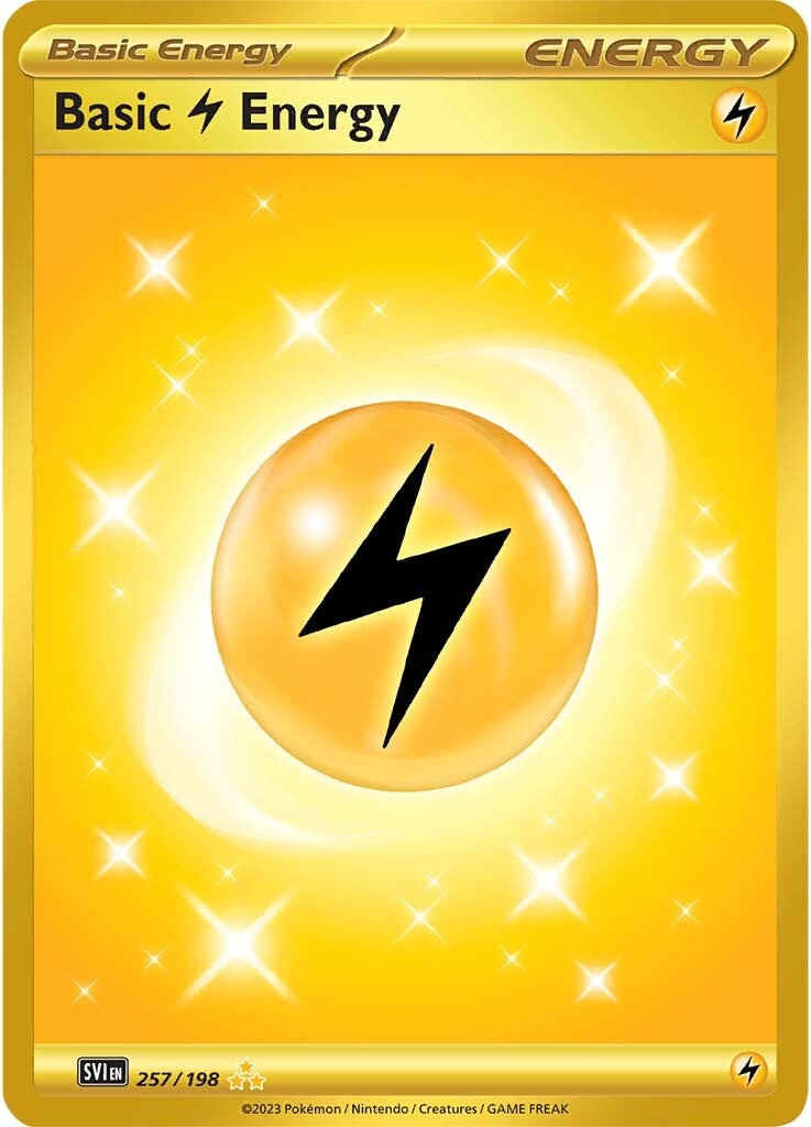 Lightning Energy (257/198) [Scarlet & Violet: Base Set] 