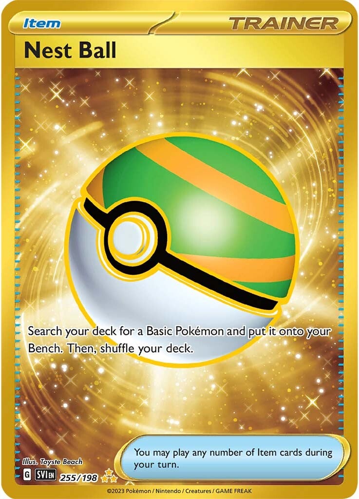 Nest Ball (255/198) [Scarlet & Violet: Base Set] 