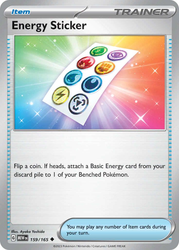 Energy Sticker (159/165) [Scarlet & Violet: 151] 