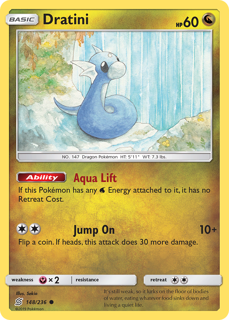 Dratini (148/236) [Sun & Moon: Unified Minds]