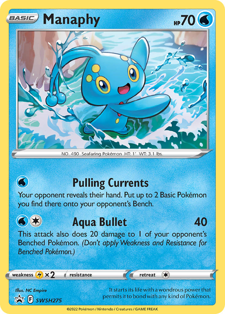 Manaphy (SWSH275) [Sword & Shield: Black Star Promos] 