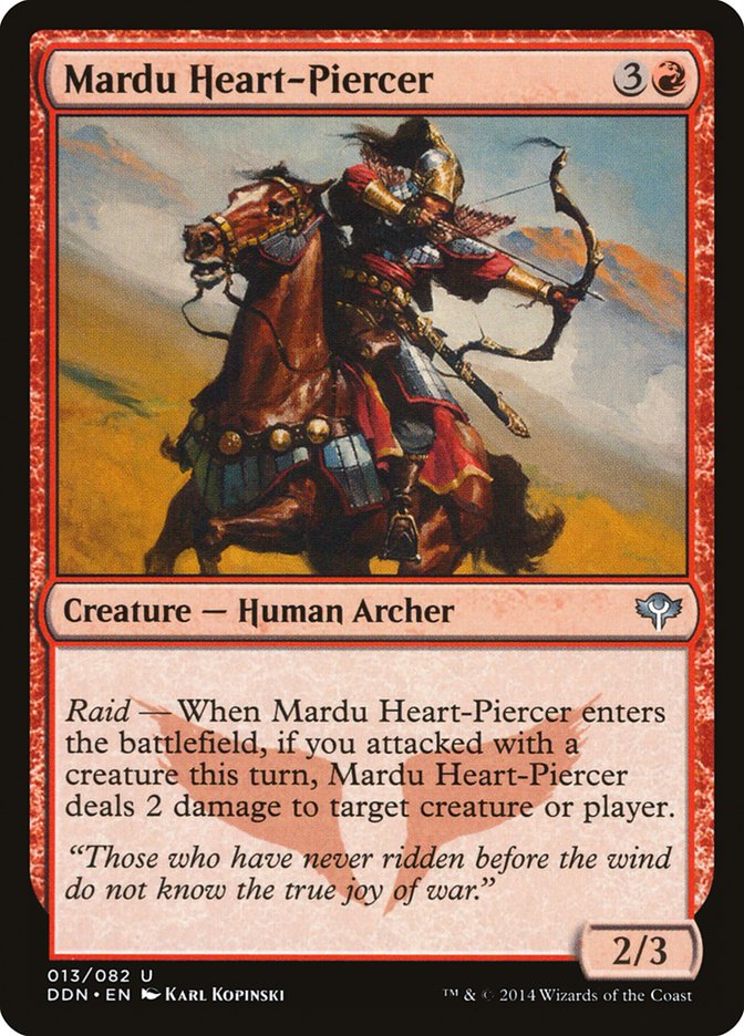 Mardu Heart-Piercer [Duel Decks: Speed vs. Cunning]