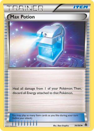 Max Potion (94/98) [Black &amp; White: Emerging Powers] 