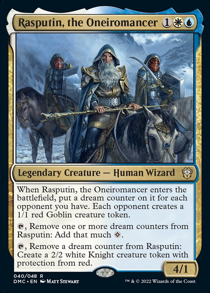 Rasputin, the Oneiromancer [Dominaria United Commander] 