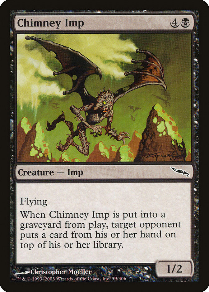 Chimney Imp [Mirrodin] 