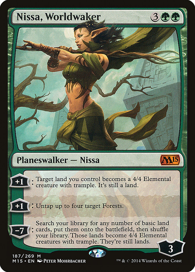 Nissa, Worldwaker [Magic 2015] 