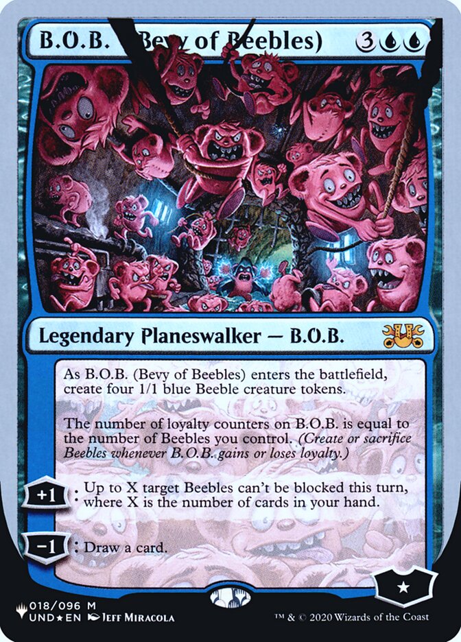 BOB (Bevy of Beebles) (Unfinity Foil Edition) [The List] 