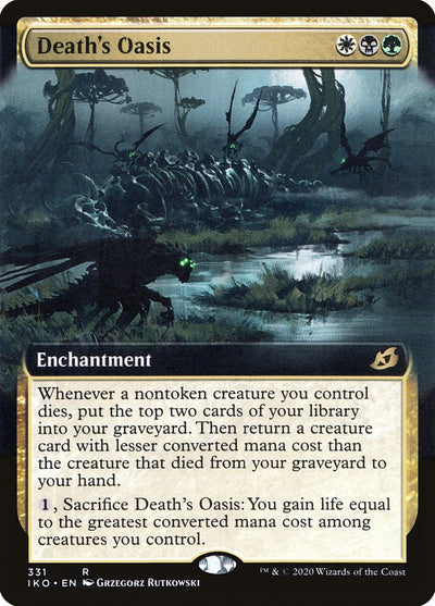 Death's Oasis (Extended Art) [Ikoria: Lair of Behemoths] 