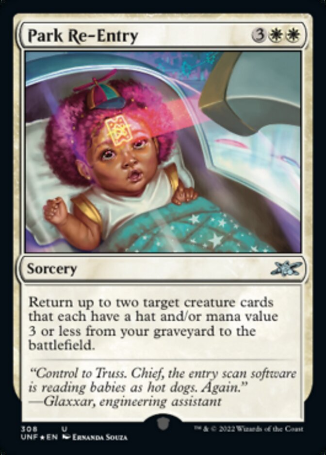 Park Re-Entry (Galaxy Foil) [Unfinity] 