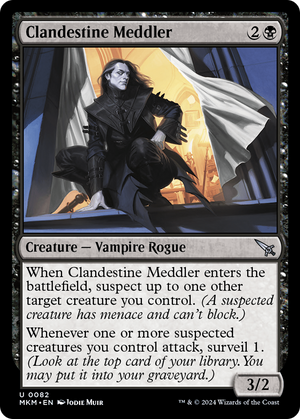 Clandestine Meddler (White) [Murders at Karlov Manor] 