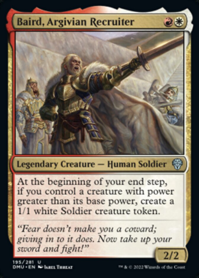 Baird, Argivian Recruiter [Dominaria United] 