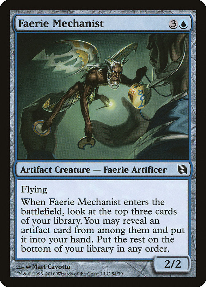 Faerie Mechanist [Duel Decks: Elspeth vs. Tezzeret] 