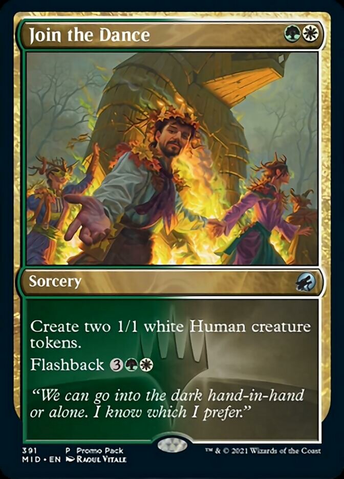 Join the Dance (Promo Pack) [Innistrad: Midnight Hunt Promos] 