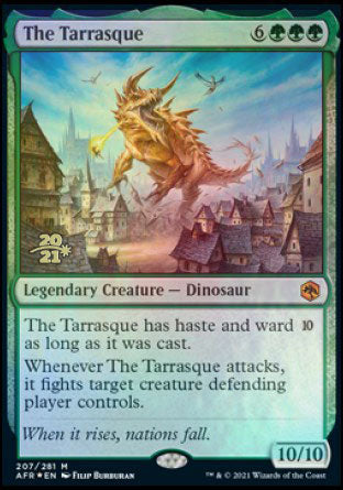 The Tarrasque [Dungeons & Dragons: Adventures in the Forgotten Realms Prerelease Promos] 